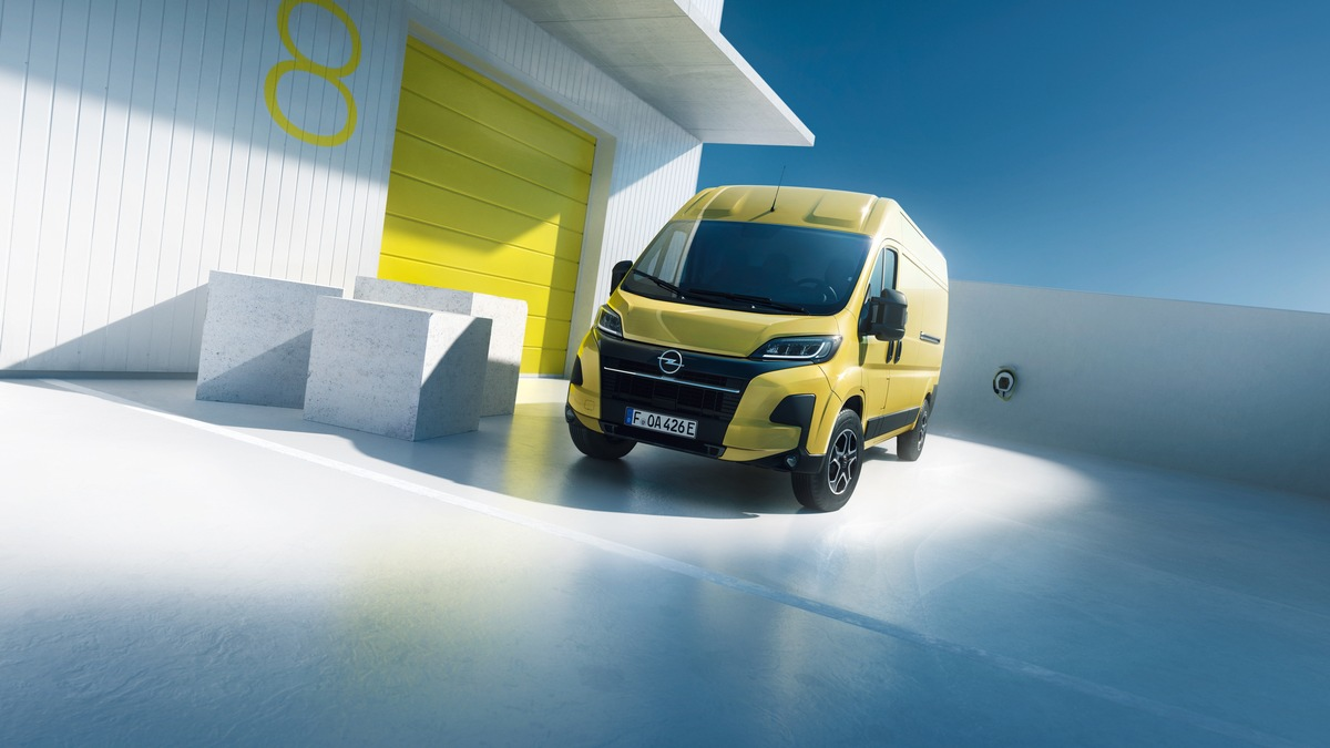 Elektrisch, innovativ, effizient: Der neue Opel Movano setzt Standards - Foto: presseportal.de
