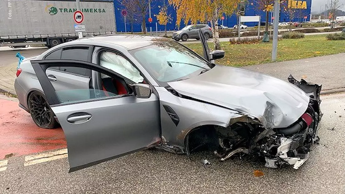 POL-PPWP: Unfall mit verletztem Fahrer - Bild: presseportal.de