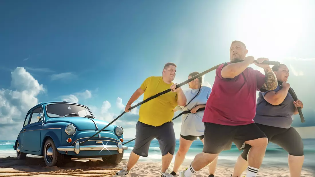 The Biggest Loser - Leben leicht gemacht startet am Montag, 8. Januar 2024, in der Prime Time in SAT.1 - Bild: SAT.1/Julian Essink, presseportal.de