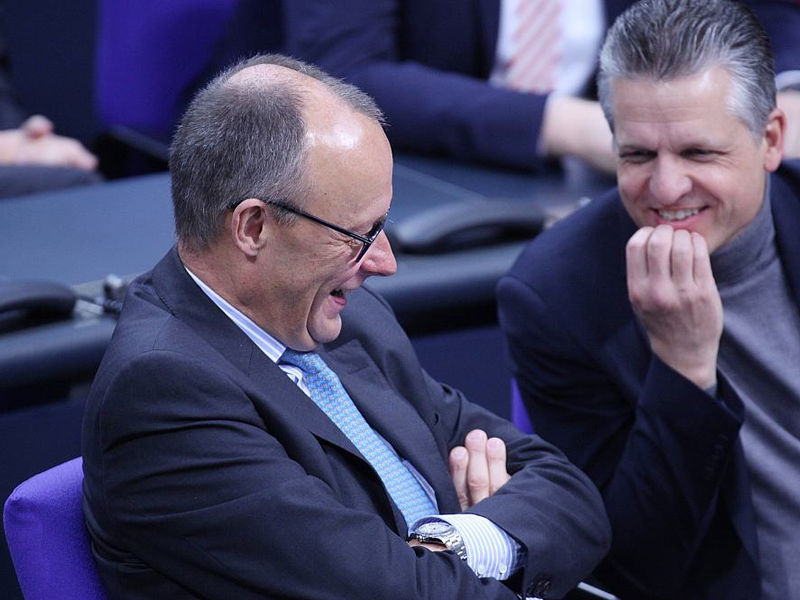 Friedrich Merz und Thorsten Frei (Archiv) - Foto: über dts Nachrichtenagentur