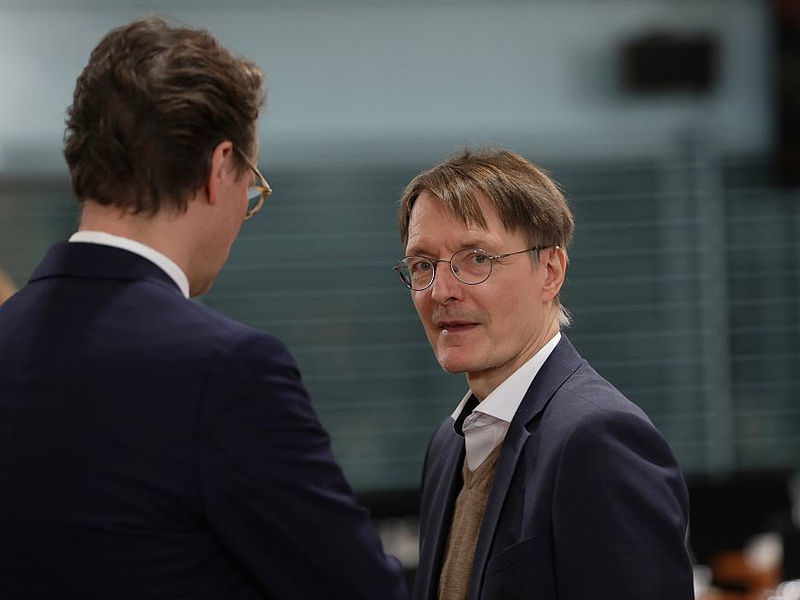 Hendrik Wüst, Karl Lauterbach (Archiv) - Foto: über dts Nachrichtenagentur