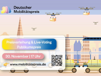 Deutscher Mobilitätspreis: Shortlist 2023 steht fest - Foto: presseportal.de