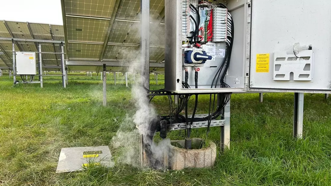 FW Xanten: Brand einer elektrischen Anlage - Bild: presseportal.de