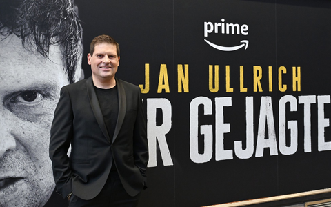 Der ehemalige Radprofi Jan Ullrich bei der Vorstellung seiner Dokumentation in München. - Foto: Angelika Warmuth/dpa