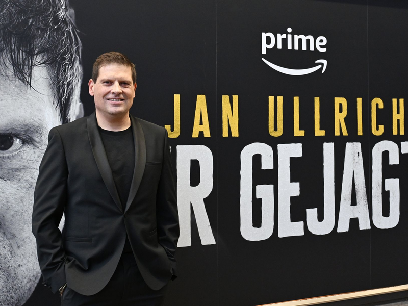 Der ehemalige Radprofi Jan Ullrich bei der Vorstellung seiner Dokumentation in München. - Foto: Angelika Warmuth/dpa