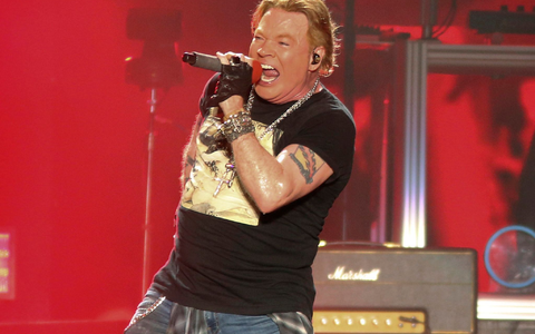 Axl Rose von Guns N' Roses tritt 2019 auf dem Austin City Limits Music Festival auf. - Foto: Jack Plunkett/Invision/AP/dpa