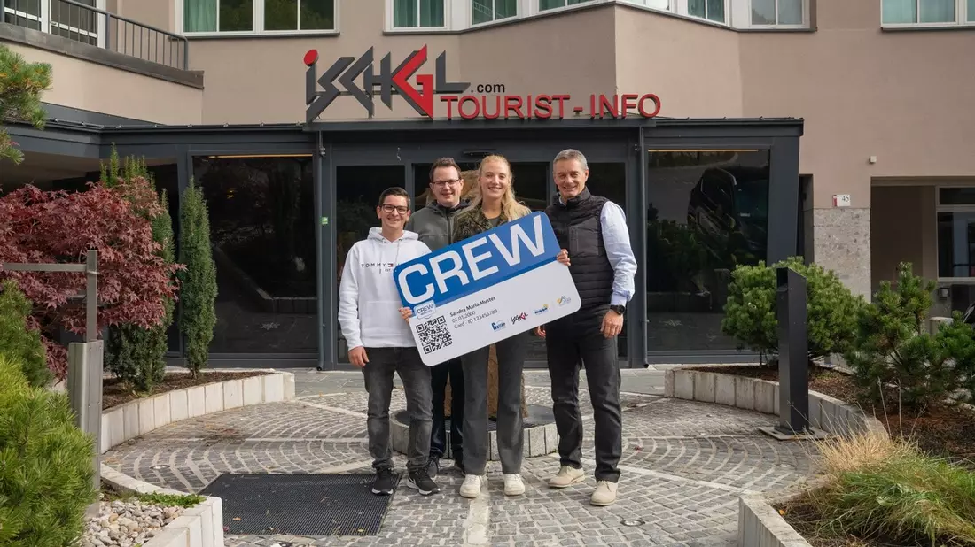 We're a match: PIA ist mit Start der Wintersaison 23/24 best buddy der Tourismusmitarbeiter:innen im Paznaun - Bild: presseportal.de