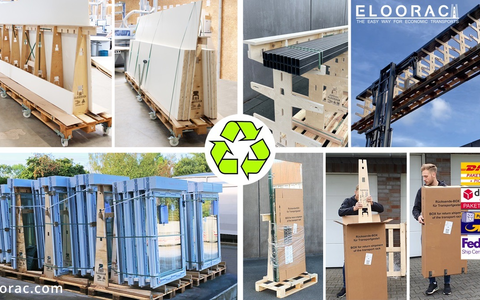 Wertvolle Ressourcen sinnvoller einsetzen - Transportsystemhersteller ELOORAC definiert Nachhaltigkeit im Transport- und Lagerwesen komplett neu - Foto: presseportal.de