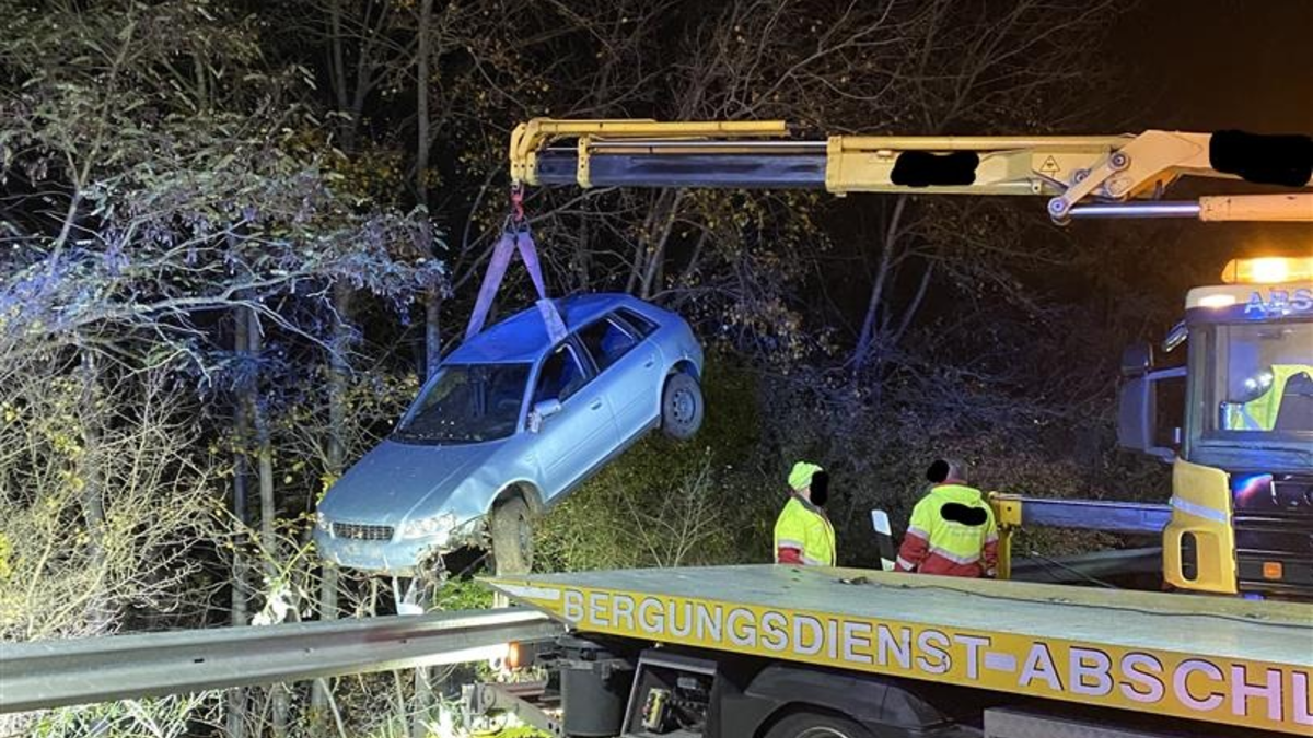 POL-PDLD: Wörth - spektakulärer Verkehrsunfall - Foto: presseportal.de