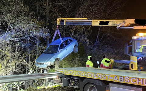 POL-PDLD: Wörth - spektakulärer Verkehrsunfall - Foto: presseportal.de