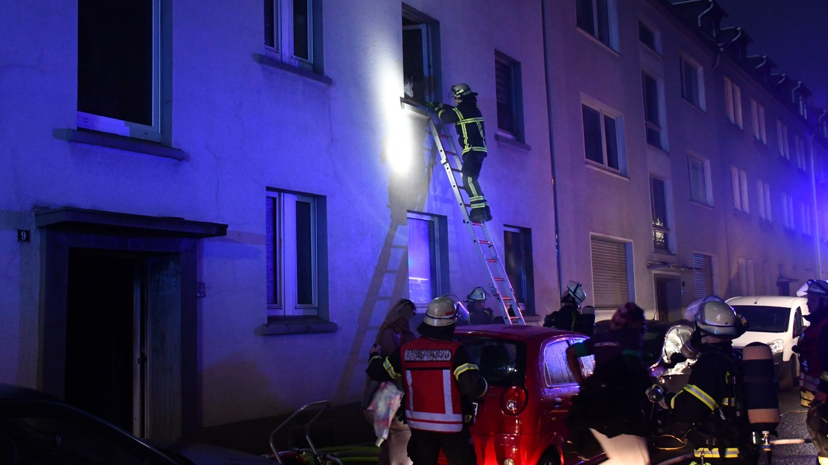 FW-DO: Kellerbrand in Hörde fordert zwei Verletzte - Foto: presseportal.de