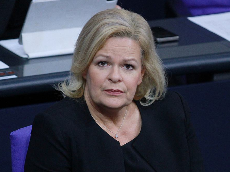 Nancy Faeser (Archiv) - Foto: über dts Nachrichtenagentur