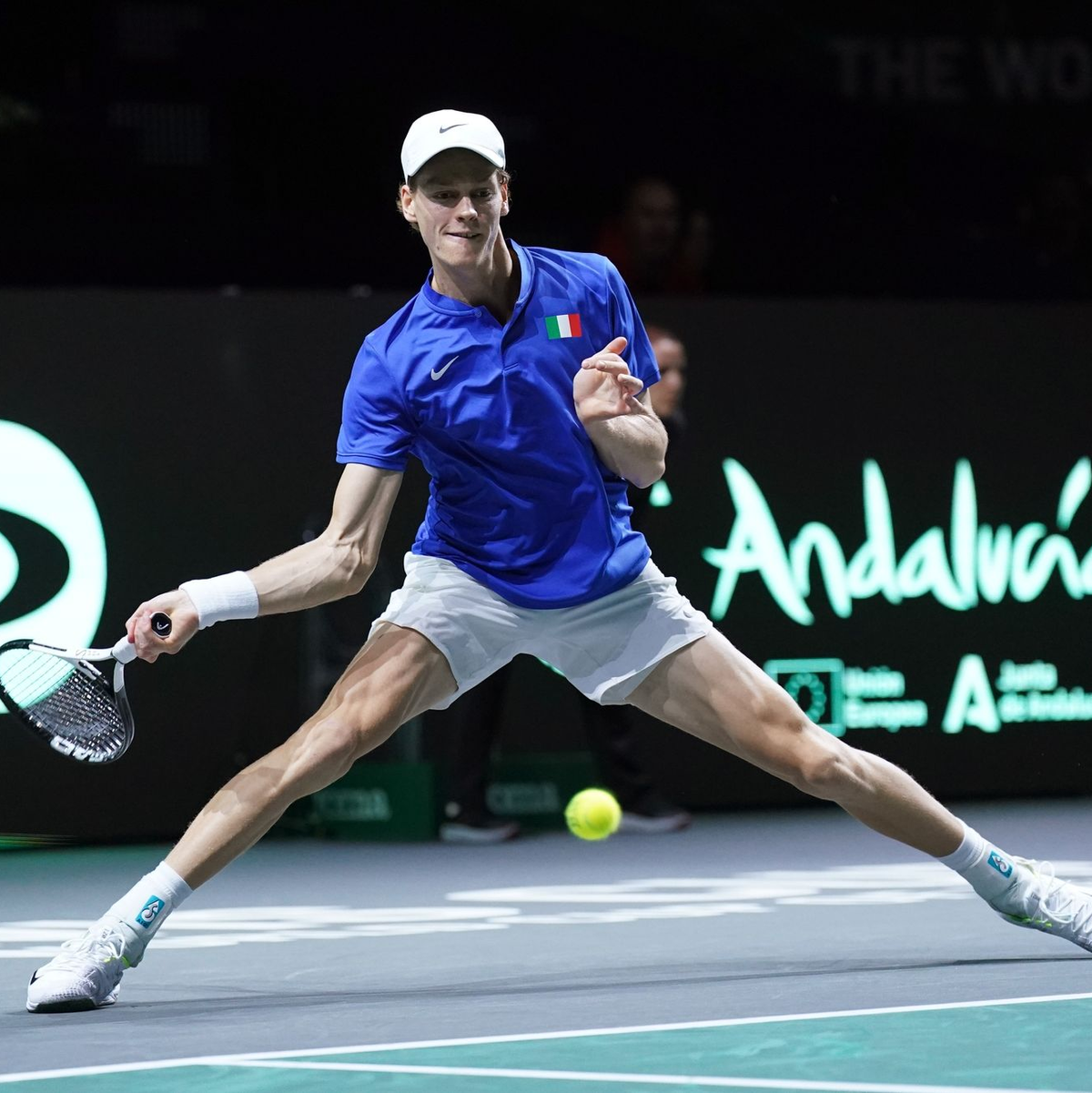 Jannik Sinner führte Italien gegen die Niederlande zum Sieg. - Foto: Adam Davy/PA Wire/dpa