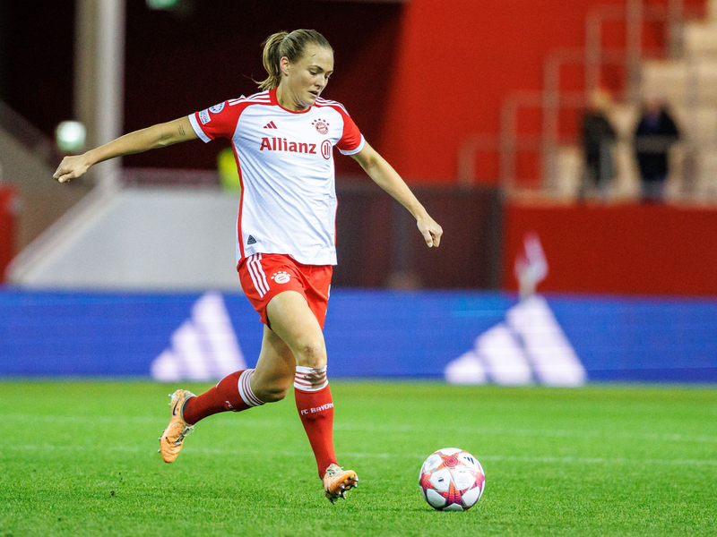Schoss beim Sieg in Paris das einzige Tor der Partie: Bayerns Magdalena Eriksson. - Foto: Matthias Balk/dpa/Archivbild