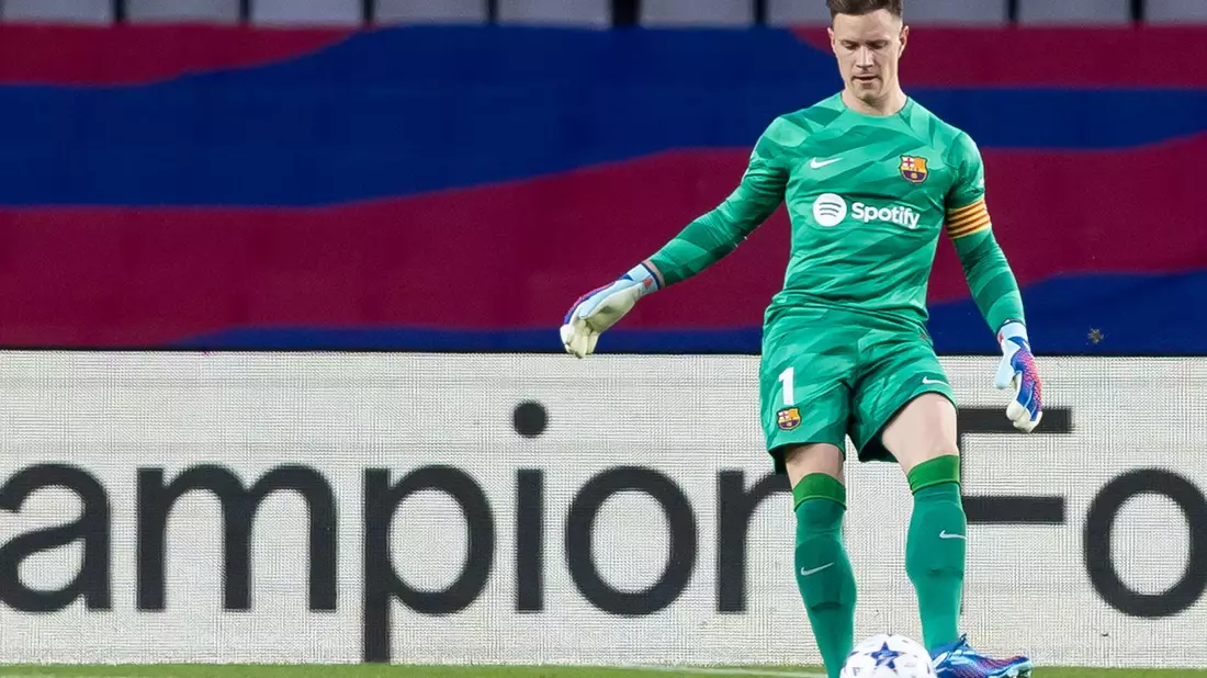 Deutscher Rückhalt im Tor des FC Barcelona: Marc-André ter Stegen. - Bild: Gerard Franco/DAX via ZUMA Press Wire/dpa