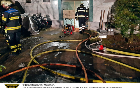 FW-M: Kellerbrand im Mehrfamilienhaus (Neuforstenried) - Foto: presseportal.de