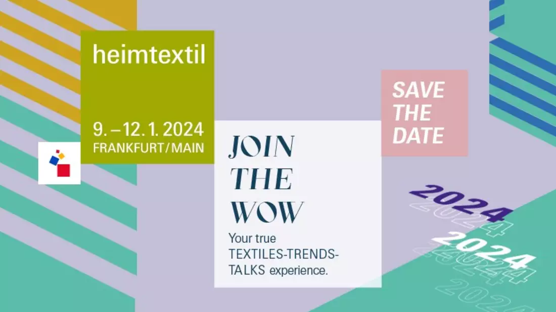 Heimtextil 2024 - Bild: Messe Frankfurt über pressetext.de