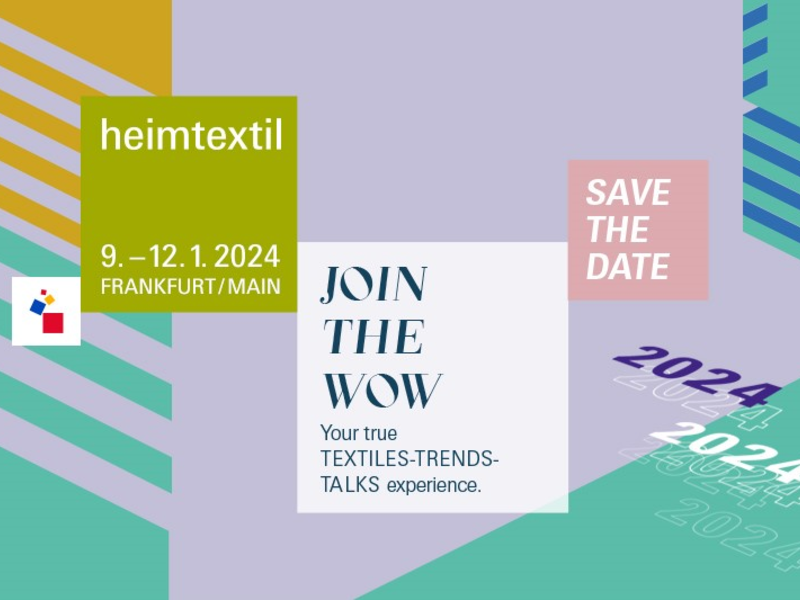 Heimtextil 2024 - Foto: Messe Frankfurt über pressetext.de