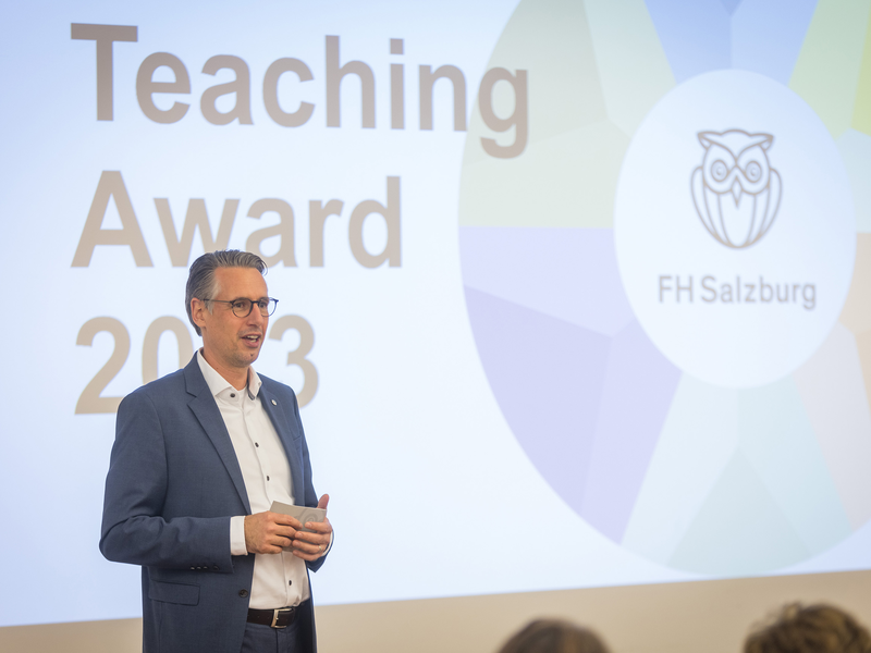 Teaching Awards 2023 - Foto: FH Salzburg/wildbild/Freund über pressetext.de