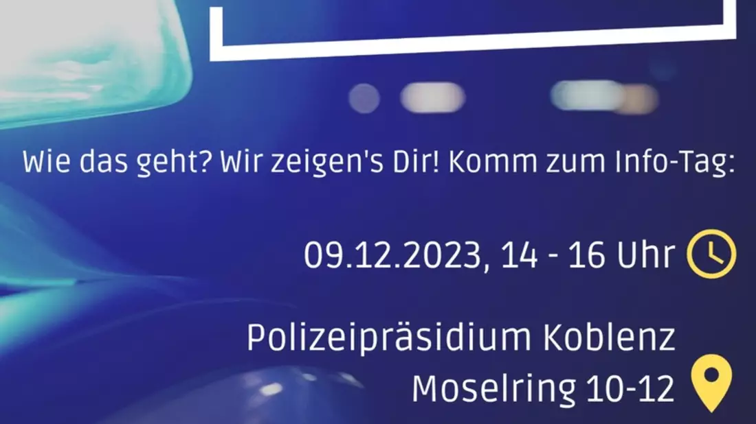 POL-PPKO: Dein Weg zur Polizei mit Mittlerer Reife - Zusatztermin! - Bild: presseportal.de