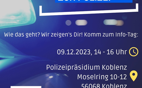 POL-PPKO: Dein Weg zur Polizei mit Mittlerer Reife - Zusatztermin! - Foto: presseportal.de