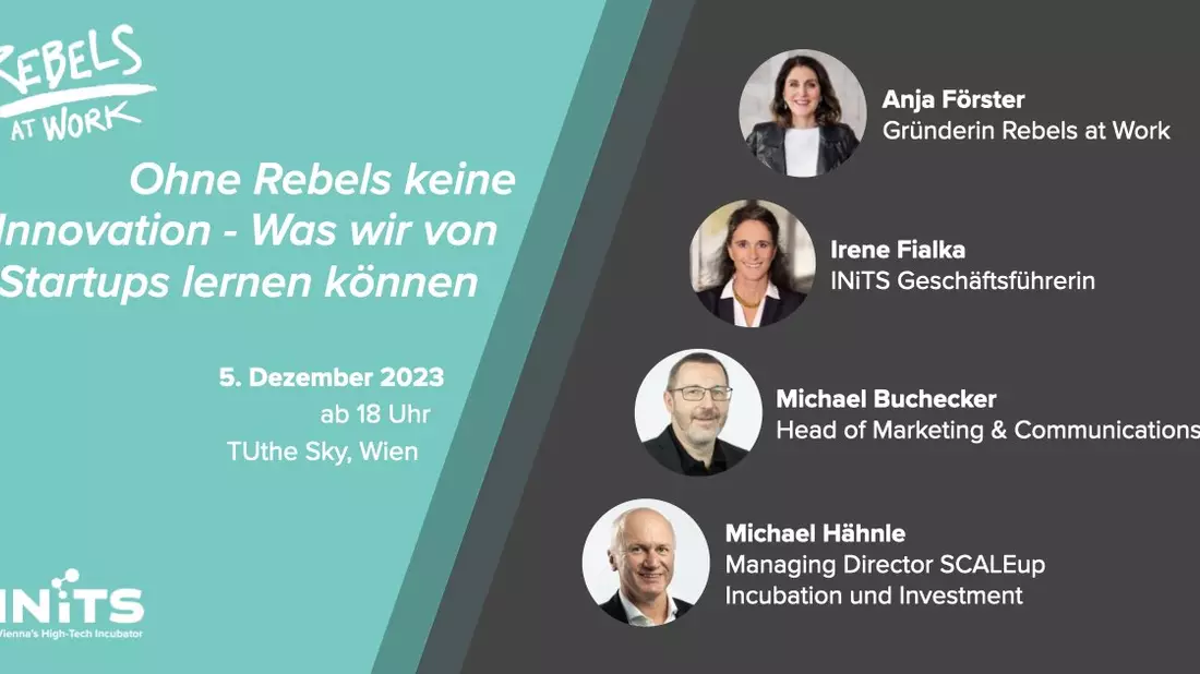 Ohne Rebels keine Innovation - Bild: INiTS über pressetext.de