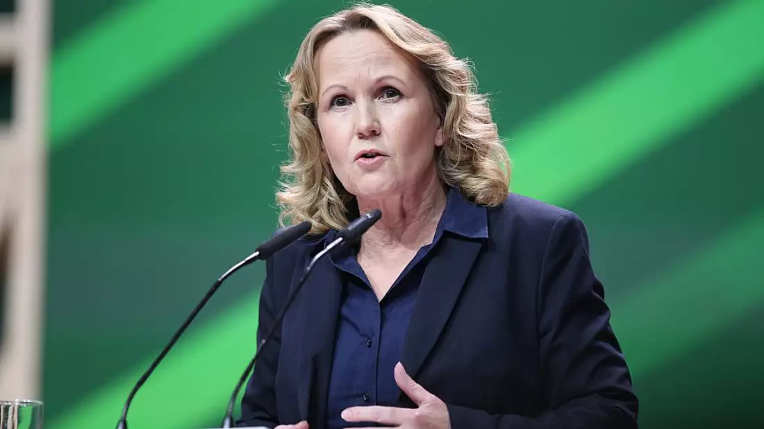 Steffi Lemke beim Grünen-Parteitag 2023 in Karlsruhe - Bild: über dts Nachrichtenagentur