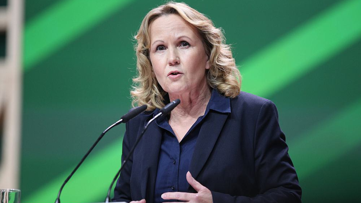 Steffi Lemke beim Grünen-Parteitag 2023 in Karlsruhe - Foto: über dts Nachrichtenagentur