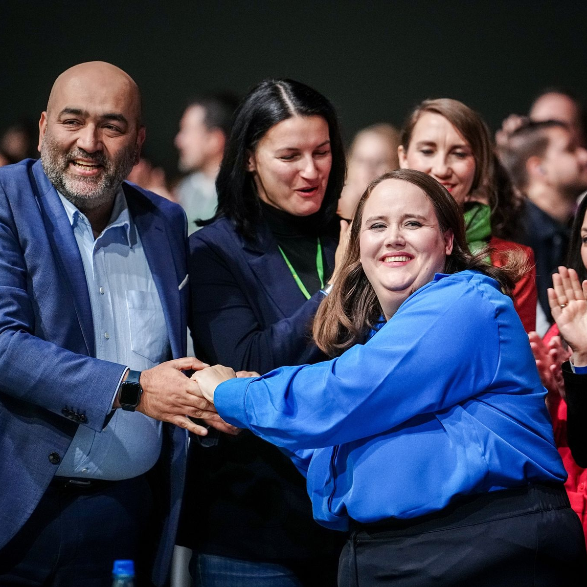 Bleiben die Vorsitzenden von Bündnis 90/Die Grünen: Omid Nouripour und Ricarda Lang. - Foto: Kay Nietfeld/dpa