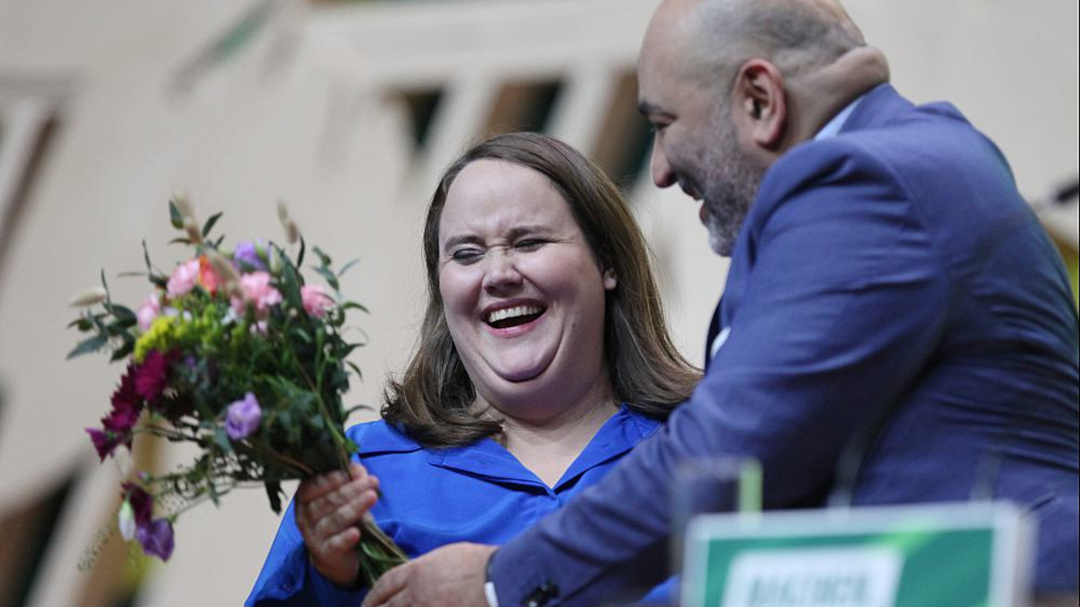 Ricarda Lang und Omid Nouripour am 24.11.2023 - Foto: über dts Nachrichtenagentur