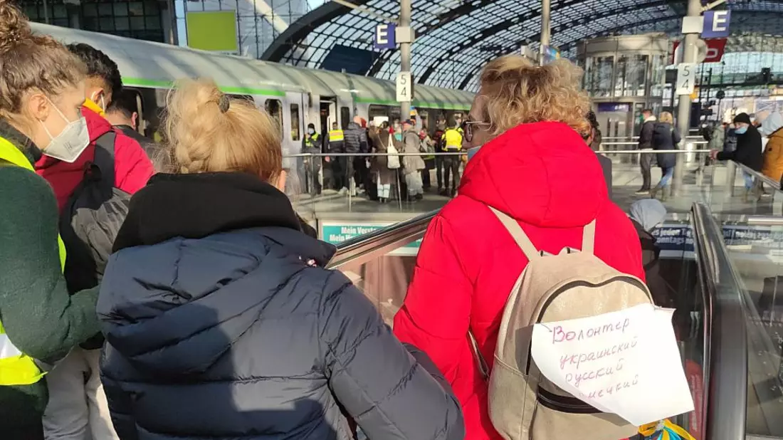 Ankunft von Flüchtlingen aus der Ukraine in Deutschland (Archiv) - Bild: über dts Nachrichtenagentur