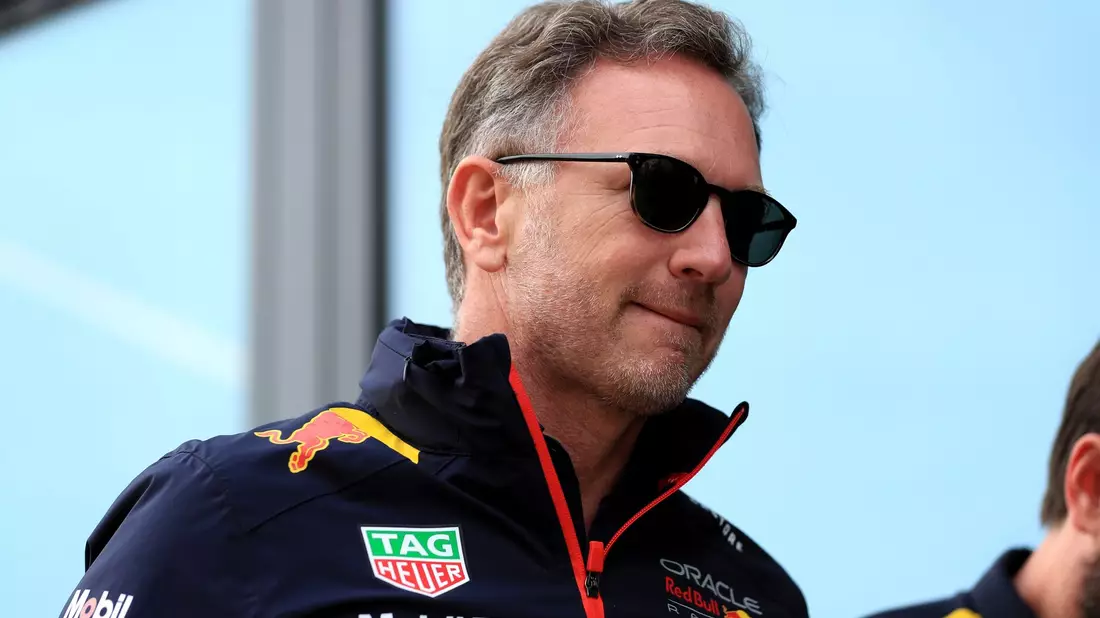 Dementierte, direkte Gespräche mit Lewis Hamilton über einen Red-Bull-Wechsel geführt zu haben: Rennstallchef Christian Horner. - Bild: Bradley Collyer/PA Wire/dpa/Archiv