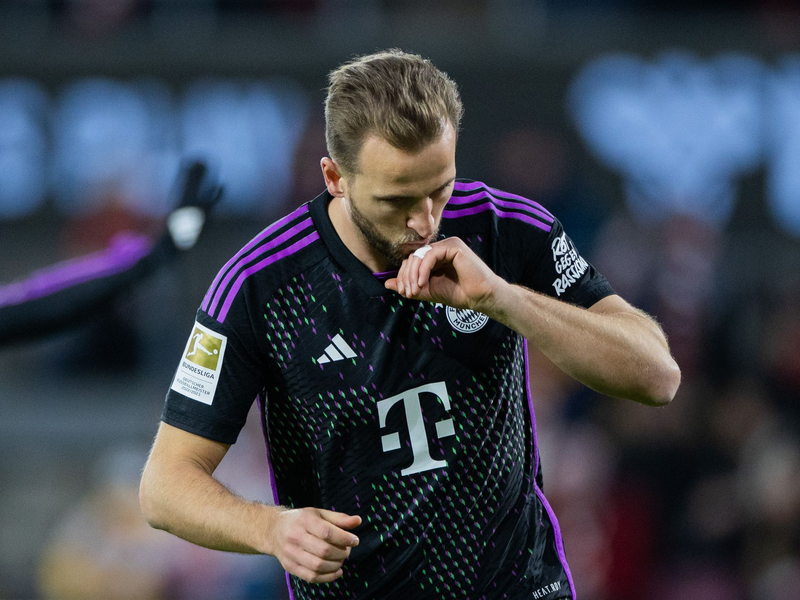 Einmal mehr der Matchwinner für die Bayern: Harry Kane. - Foto: Rolf Vennenbernd/dpa