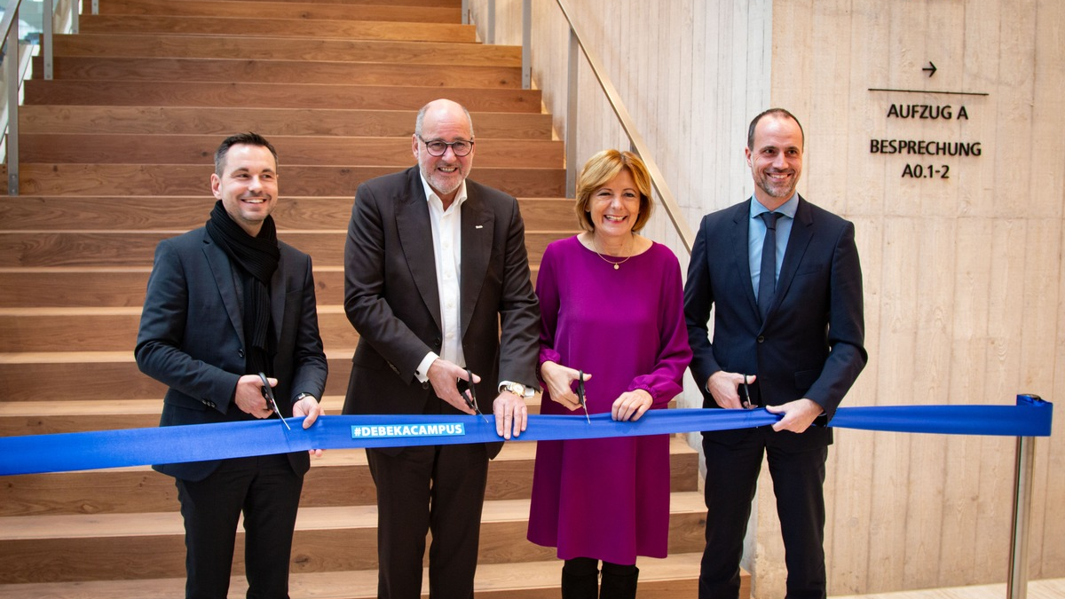 Debeka eröffnet Erweiterungsbau der Unternehmenszentrale/ Debeka-Vorstandschef Brahm: 