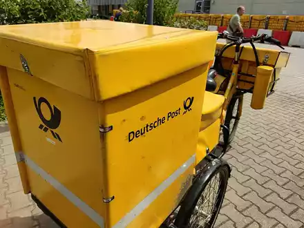 Deutsche Post E-Bike (Archiv) - Foto: über dts Nachrichtenagentur