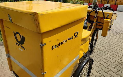 Deutsche Post E-Bike (Archiv) - Foto: über dts Nachrichtenagentur
