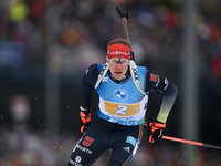 Roman Rees geht für die deutsche Mixedstaffel in Östersund an den Start. - Foto: Hendrik Schmidt/dpa/Archivbild