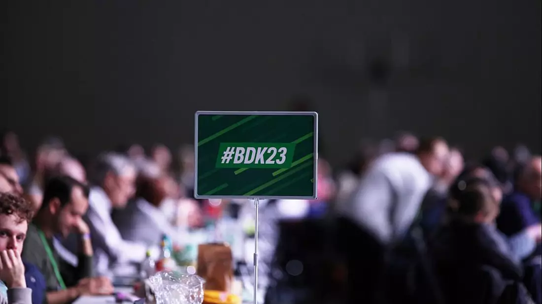 Grünen-Parteitag am 23.11.2023 - Bild: über dts Nachrichtenagentur