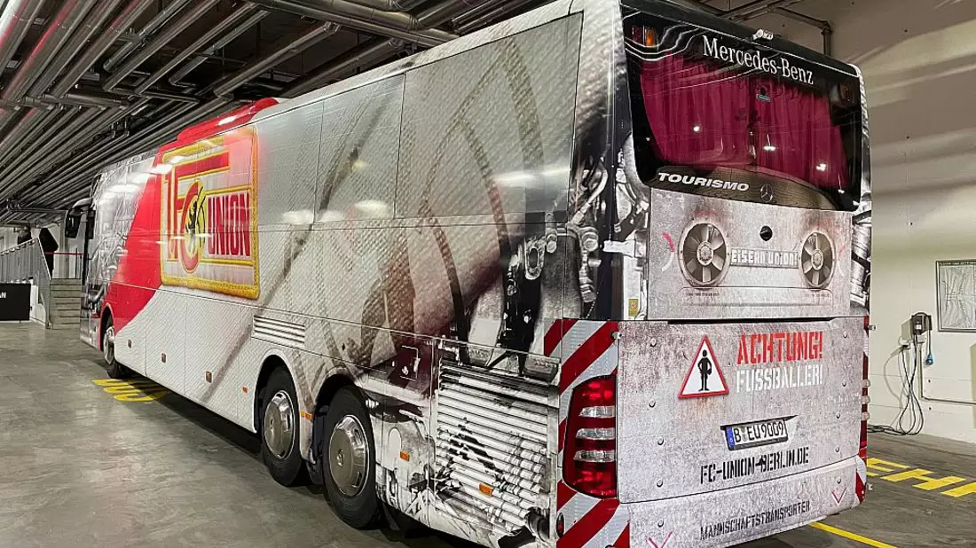 Mannschaftsbus von Union Berlin (Archiv) - Bild: über dts Nachrichtenagentur