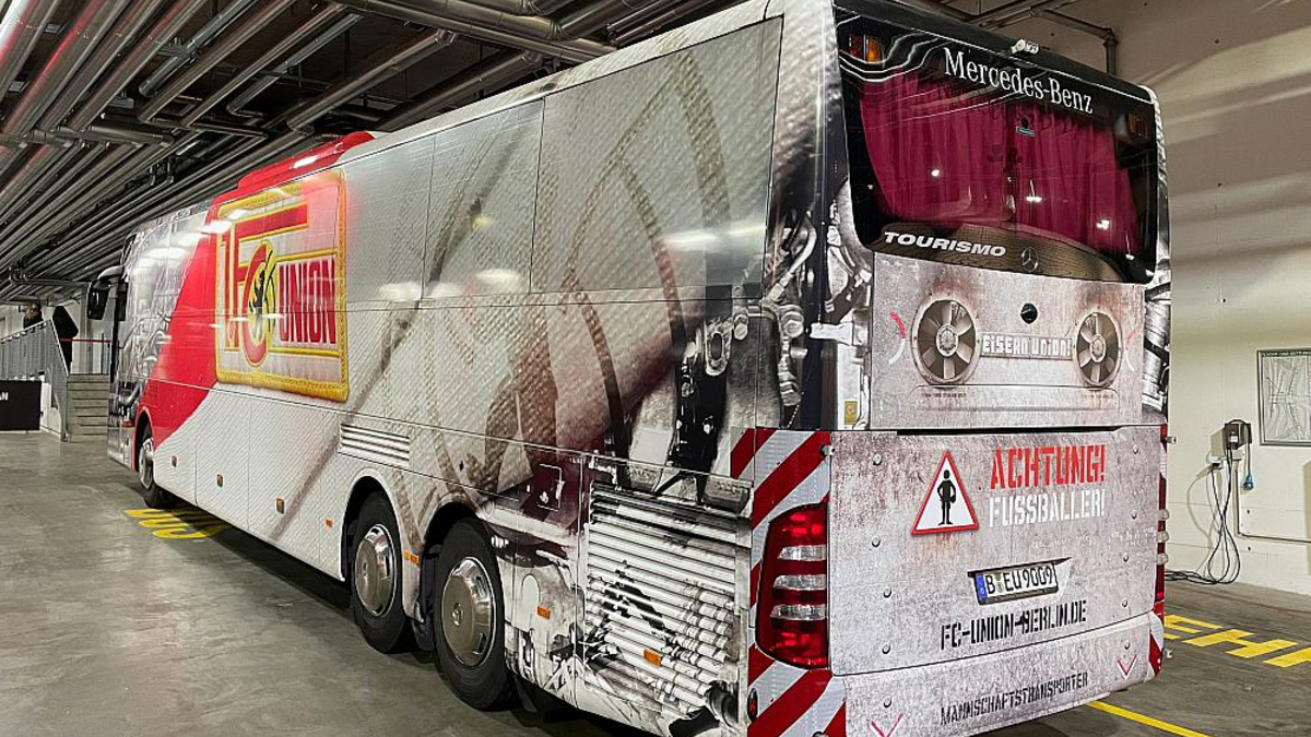 Mannschaftsbus von Union Berlin (Archiv) - Foto: über dts Nachrichtenagentur