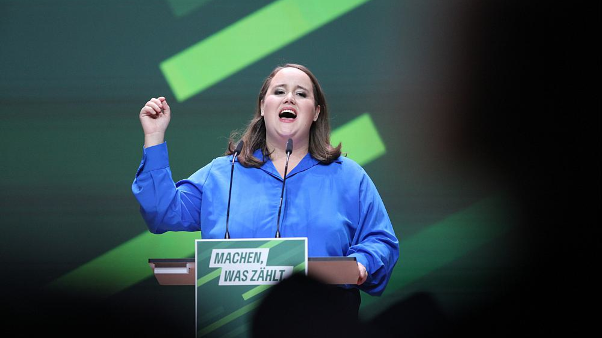 Ricarda Lang beim Grünen-Parteitag 2023 in Karlsruhe - Foto: über dts Nachrichtenagentur