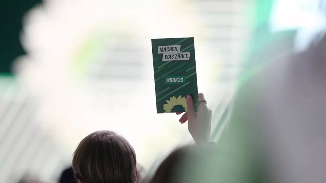 Delegierter beim Grünen-Parteitag 2023 in Karlsruhe - Bild: über dts Nachrichtenagentur