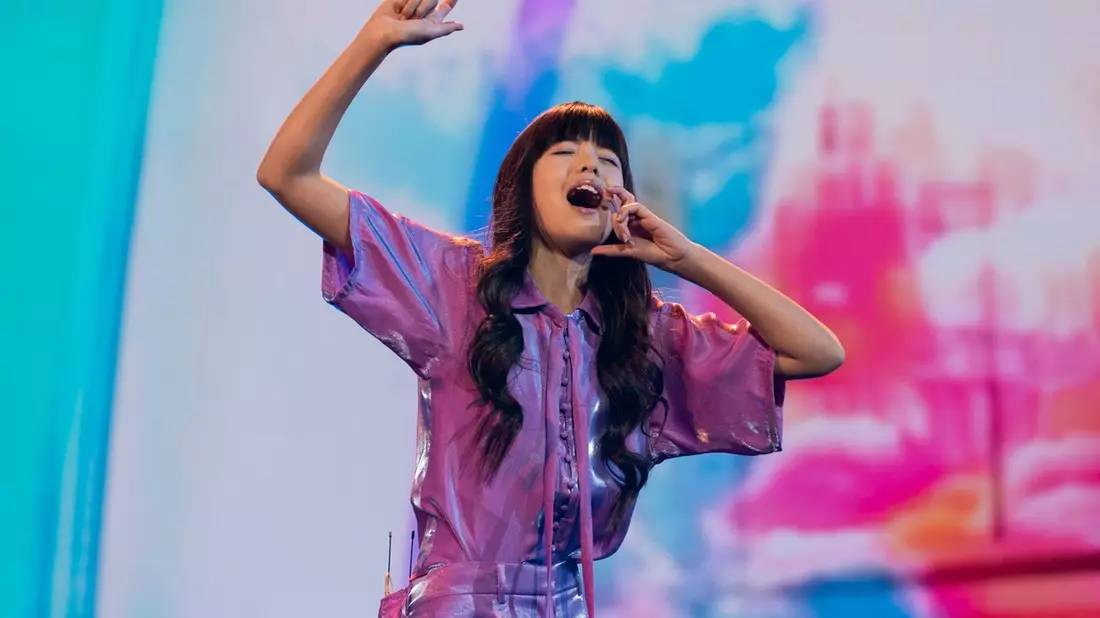 Zoé aus Frankreich gewinnt Junior ESC 2023 / Erste Top-10-Platzierung für Deutschland beim Junior ESC mit FIA auf starkem 9. Platz - Bild: presseportal.de
