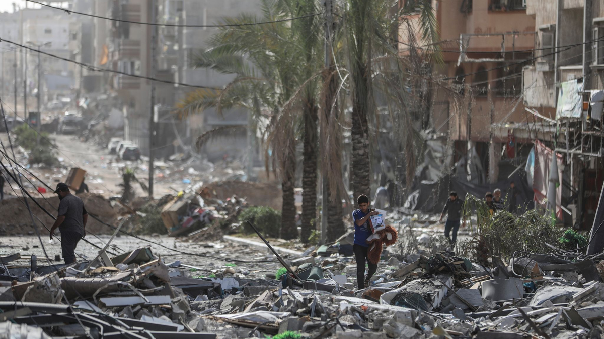 Die Verhandlungen über eine Verlängerung der Feuerpause im Gazastreifen gehen weiter. - Foto: Mohammed Hajjar/AP/dpa