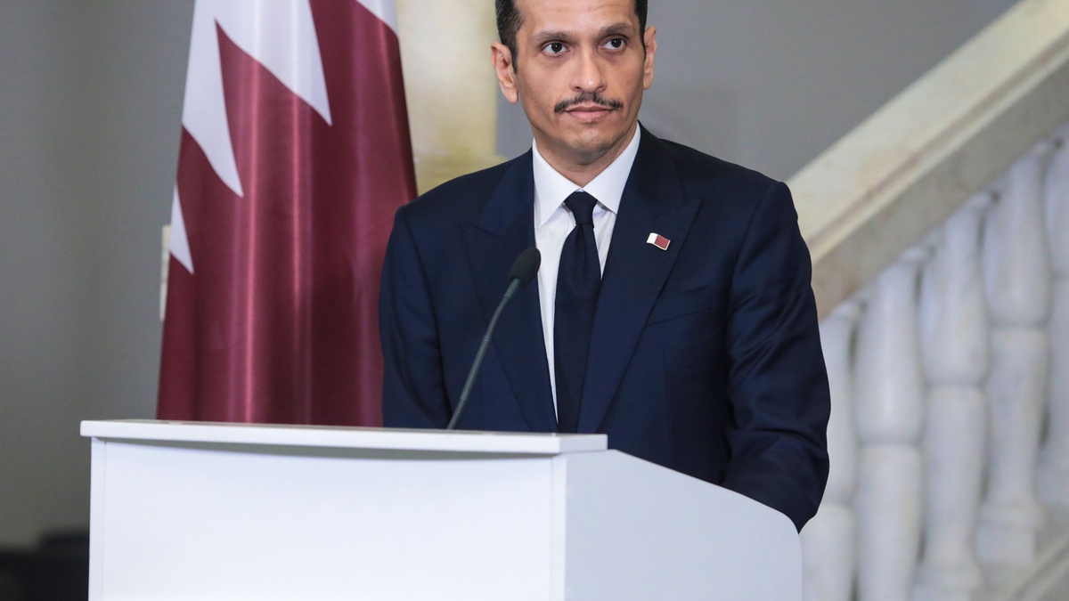 Der katarische Regierungschef Mohammed bin Abdulrahman Al Thani hält eine Verlängerung der Feuerpause für möglich. - Foto: -/Ukrinform/dpa