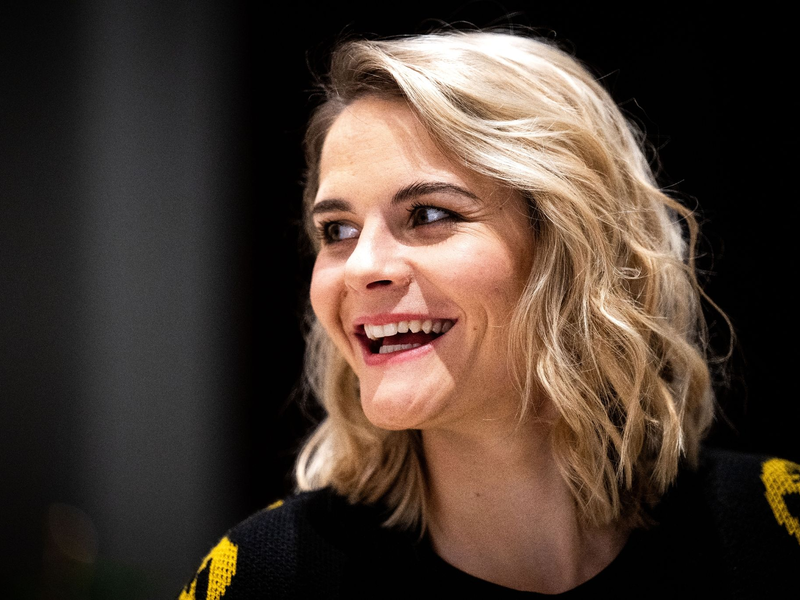 Hazel Brugger hatte als Synchronsprecherin viel Spaß. - Foto: Hannes P. Albert/dpa