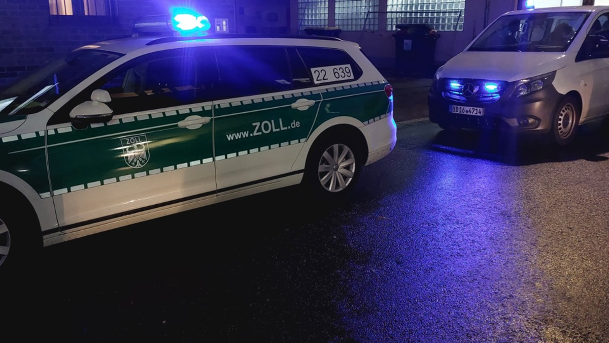 HZA-F: Bekämpfung der Schwarzarbeit und illegalen Beschäftigung- Bundesweite Prüfung zur Bekämpfung clanähnlicher Strukturen - Foto: presseportal.de