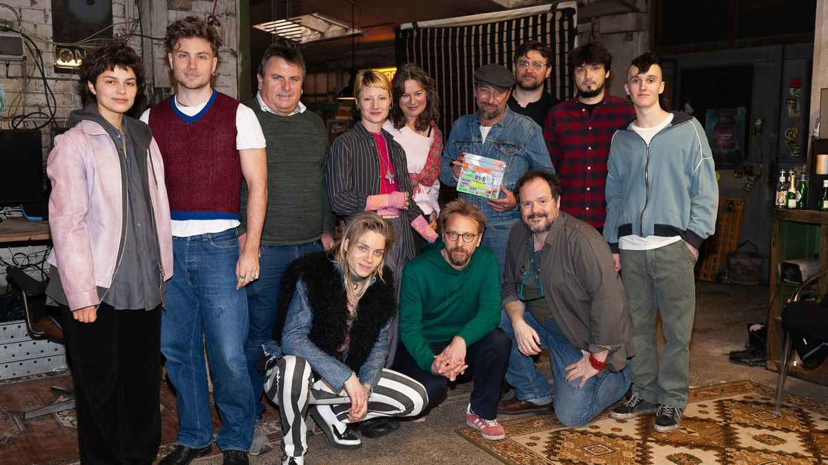 Dreharbeiten zum Debütfilm 