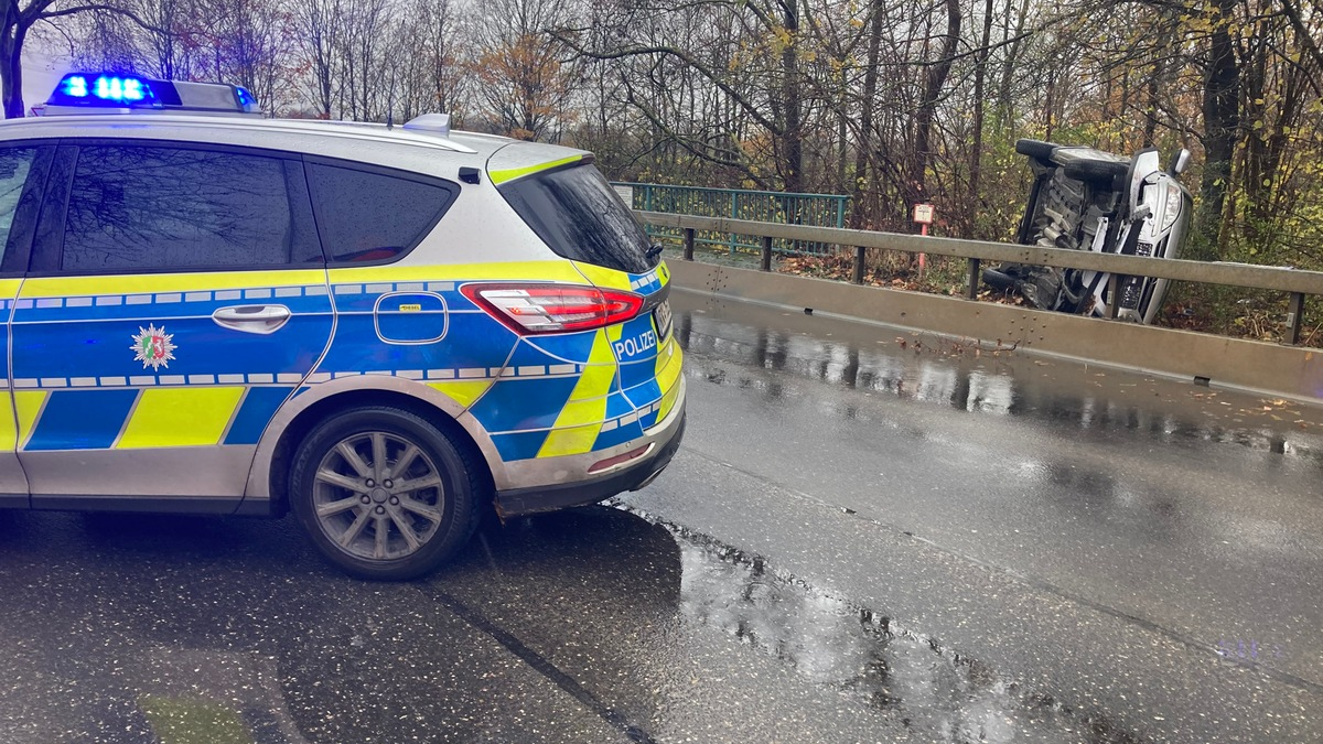 FW Bergheim: Ein Verletzter nach Verkehrsunfall in Bergheim - Foto: presseportal.de