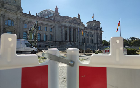 Baustelle vor Deutschem Bundestag (Archiv) - Foto: über dts Nachrichtenagentur